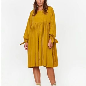 Lf Markey Kel Dress Babydoll Oversized Chartreuse Nwt